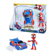 Marvel Spidey & His Amazing Friends Spidey Web Crawler Vehicle & Action Figure