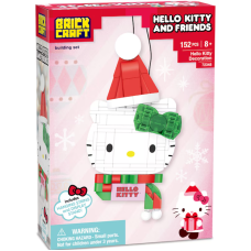 Hello Kitty Brick Craft Holiday Decoration 152 Piece Set (pre-priced $18)