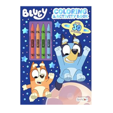 Bluey Coloring & Activity Book W/ Crayons