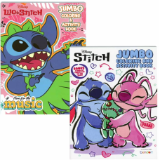 Stitch 80 Page Coloring Book ( 2 assorted)