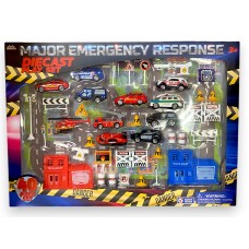Emergency Response 40 Piece Die-Cast Playset