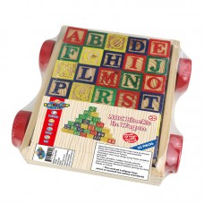 ABC Blocks in Wagon w/ 30 pcs