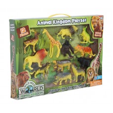 Animal Kingdom Playset w/12 pcs