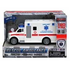 Mega Machines 1:20 Friction Ambulance