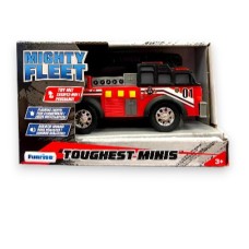 MIGHTY FLEET TOUGEST MINIS FIRE LADDER TRUCK 6" LIGHT & SOUND