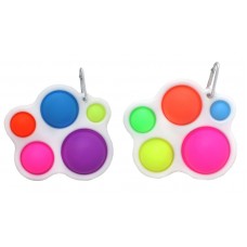 Push N Pop Bubble Paint Pal with Carabiner Asst