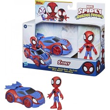 Marvel Spidey and His Amazing Friends Action Figure and Web-Crawler Vehicle