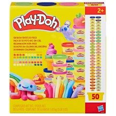 PLAY-DOH SUPER RAINBOW FAVORS 50 PACK