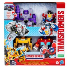TRANSFORMERS EVERGREEN HEROES VS VILLAINS 4 PACK