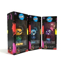 Bad Habbit Rabbitz 4 Inch Vinyl Figure in Box with J-Hook