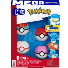 MEGA Pokémon Water-Type Trainer Team