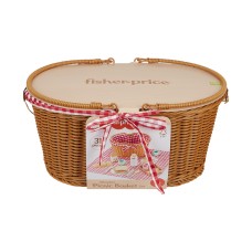Fisher-Price  Wooden Picnic Basket Set