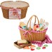 Fisher-Price  Wooden Picnic Basket Set
