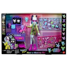 MONSTER HIGH  FRANKIE STEIN  MAKE-A-MONSTER PET  Playset