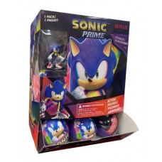 Sonic Articulated Action Figure in Capsule gravity display
