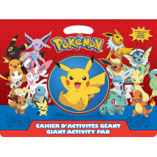 Giant Activity Pad - Pokemon - Bilingual