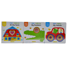 Peep-Through - At the Farm, Numbers & Vehicles - Book Bundle (Pre-Priced $19.99) Peep-Through - At the Farm, Numbers & Vehicles - Book Bundle (Pre-Priced $19.99)