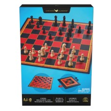 Cardinal Classics Games: Chess, Checkers, Tic Tac Toe 