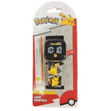 POKEMON LED WATCH W/PRINTED STRAPS