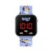 BLUEY LED WATCH WITH PRINTED STRAPS BLUEY LED WATCH WITH PRINTED STRAPS