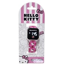 HELLO KITTY LED WATCH W/ APPLES & HELLO KITTY FACE ON STRAPS