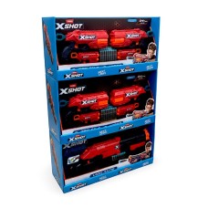 X-Shot Combo Pack 21pcs Display